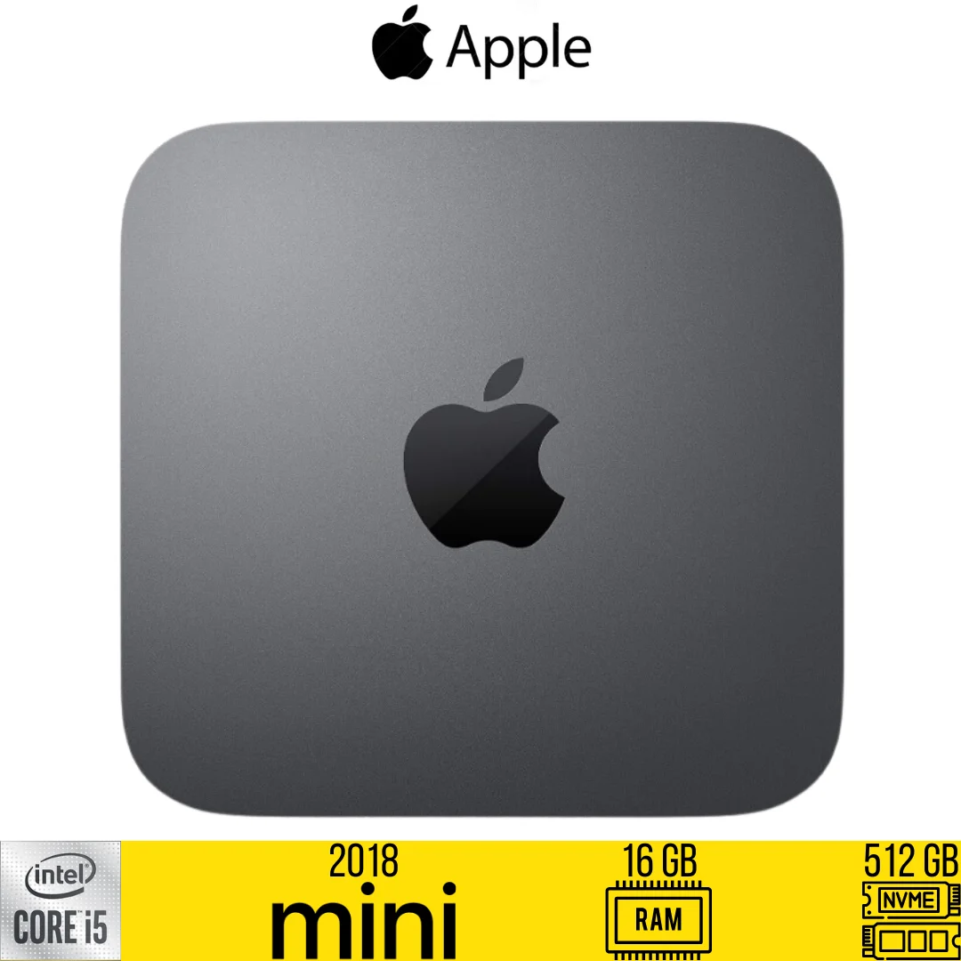 Mac-Mini / 2018 / i5 / Ram 16Gb / Ssd 512Gb