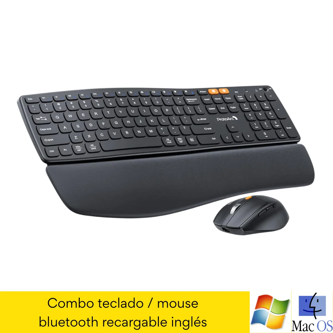 Combo Teclado / Mouse / USB / Español/ Windows / Macos
